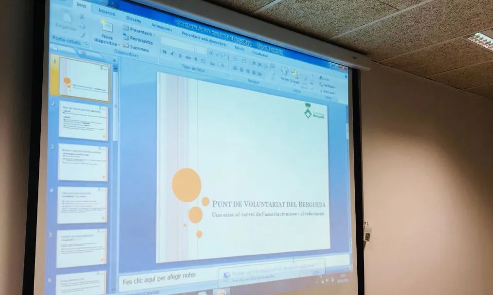 Presentació del Punt de Voluntariat al Berguedà