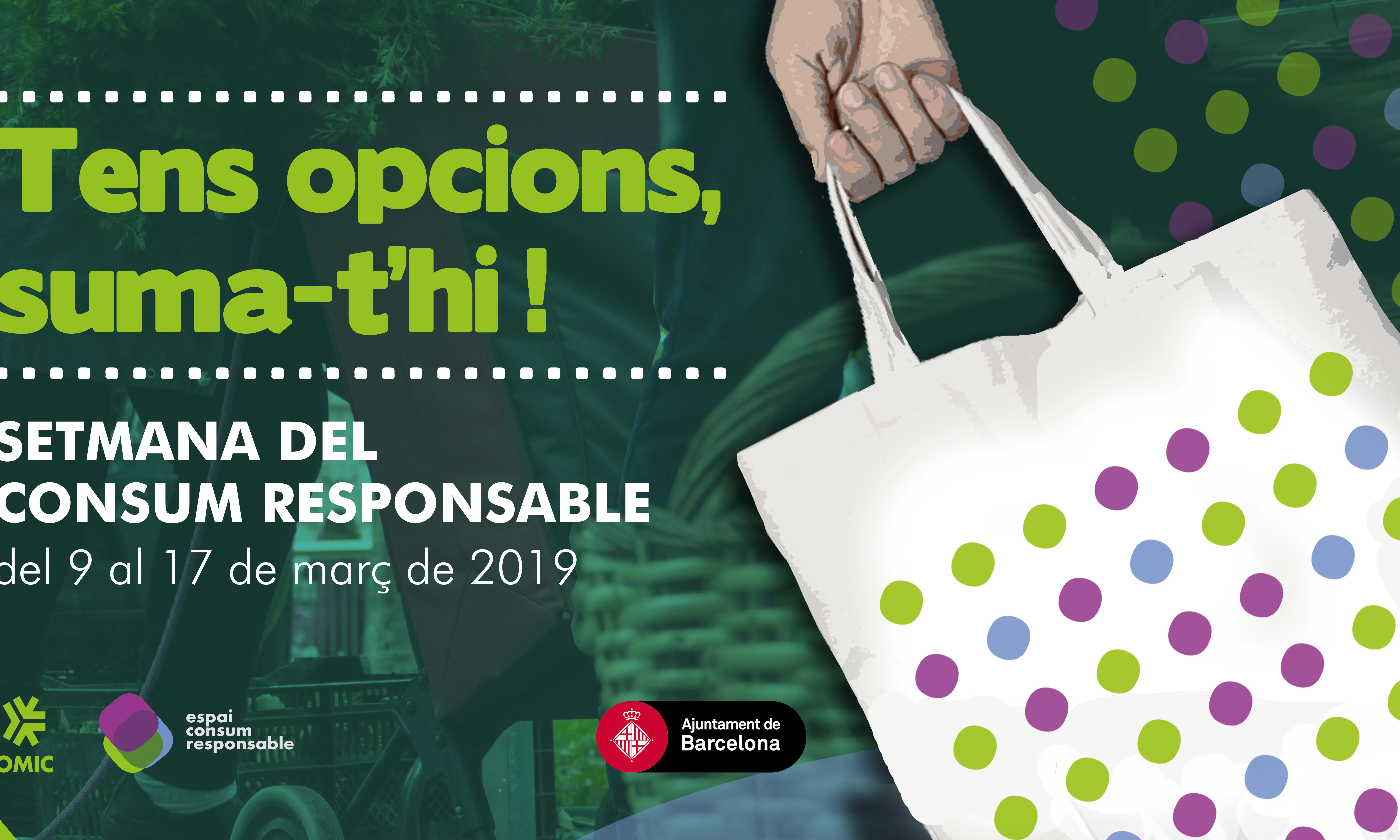 Cartell de la Setmana del Consum Responsable.