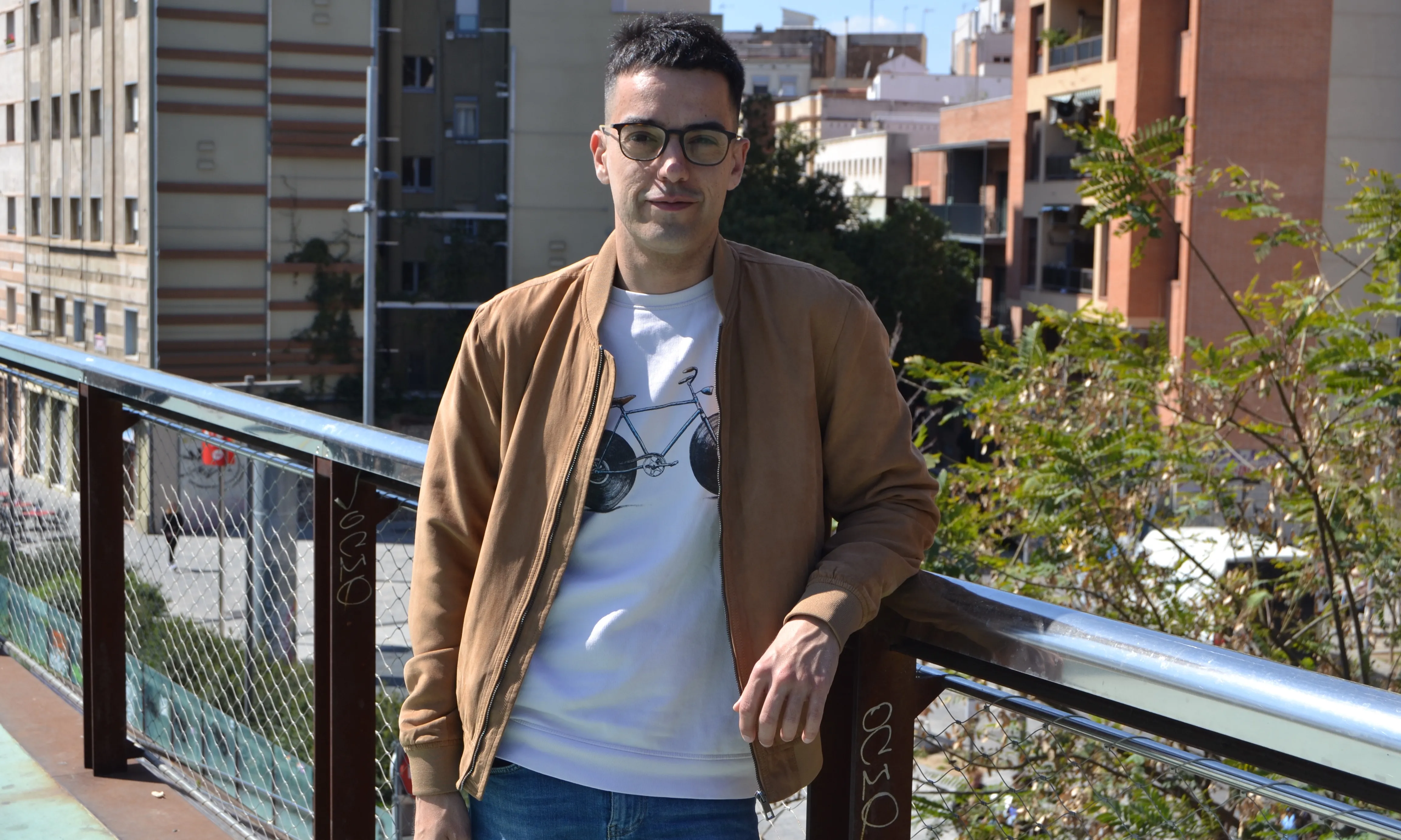 Xavi Rossinyol és membre i coordinador de comunicació de la campanya 'Casa nostra, casa vostra'.