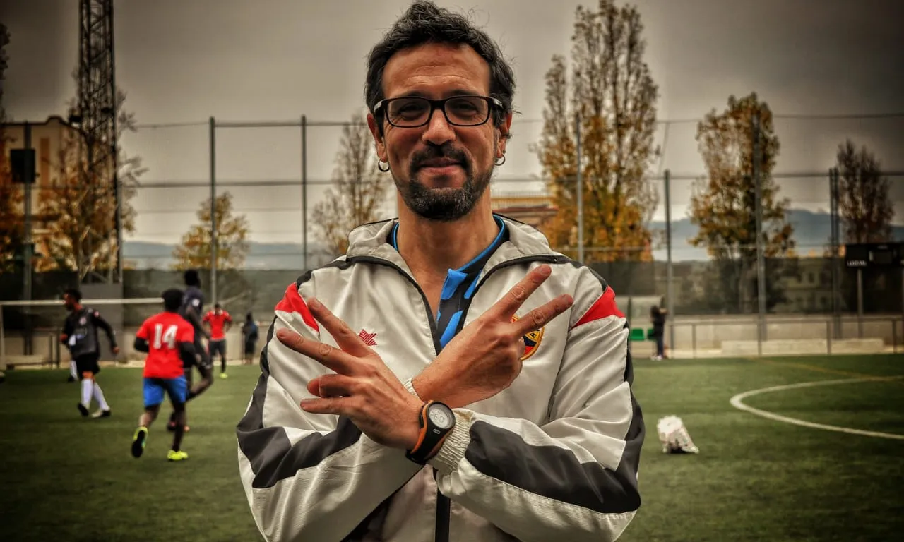 Frederic Vidal, fundador d'Street Soccer Barcelona.