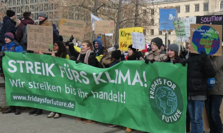 Manifestació del moviment 'Fridays for future' a Berlín, el passat 25 de gener.