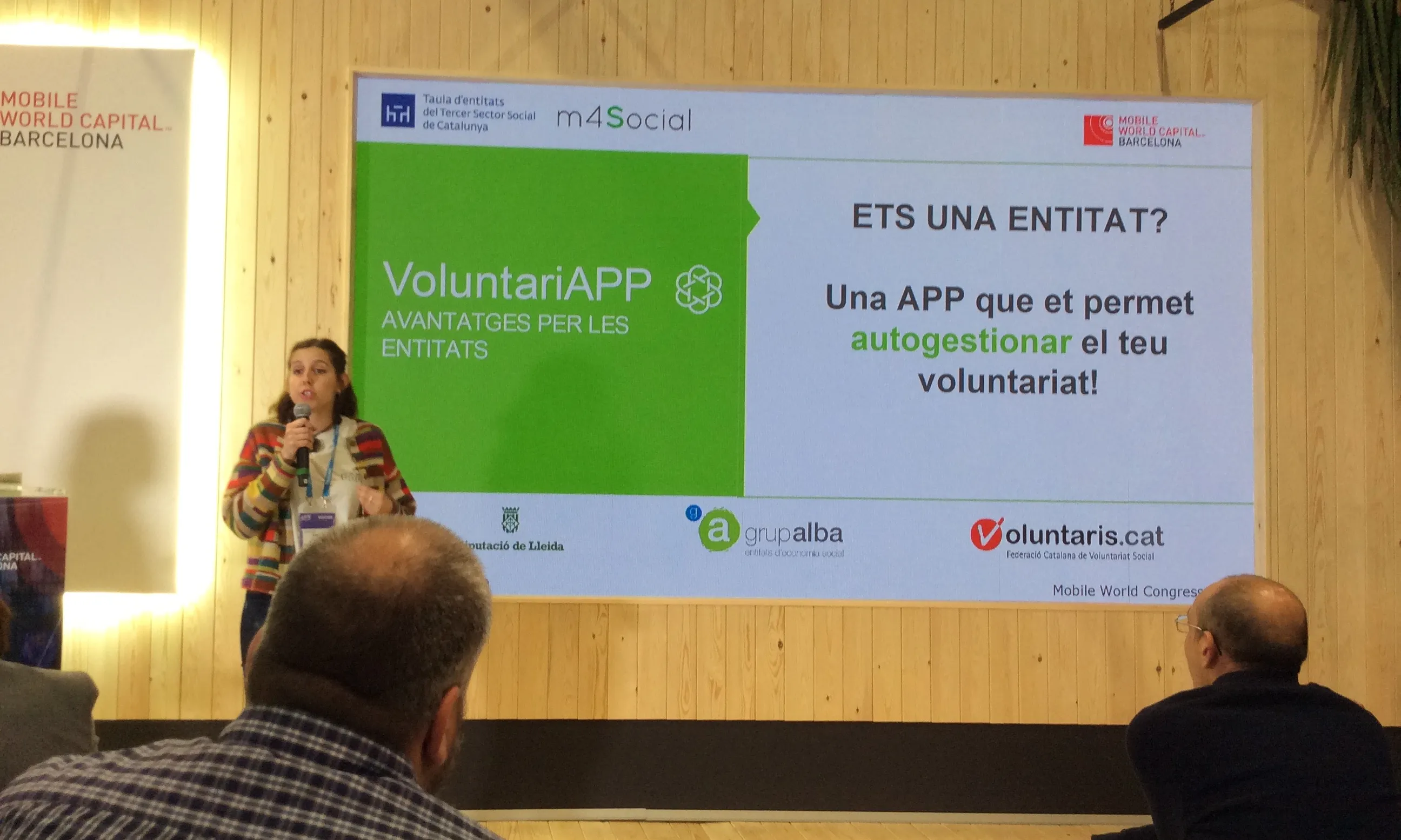 L'associació Alba presenta 'VoluntariAPP', l'aplicació mòbil que connecta entitats i voluntariat.