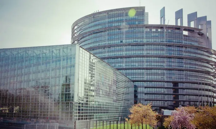 Fotografia de l'edifici del Parlament Europeu