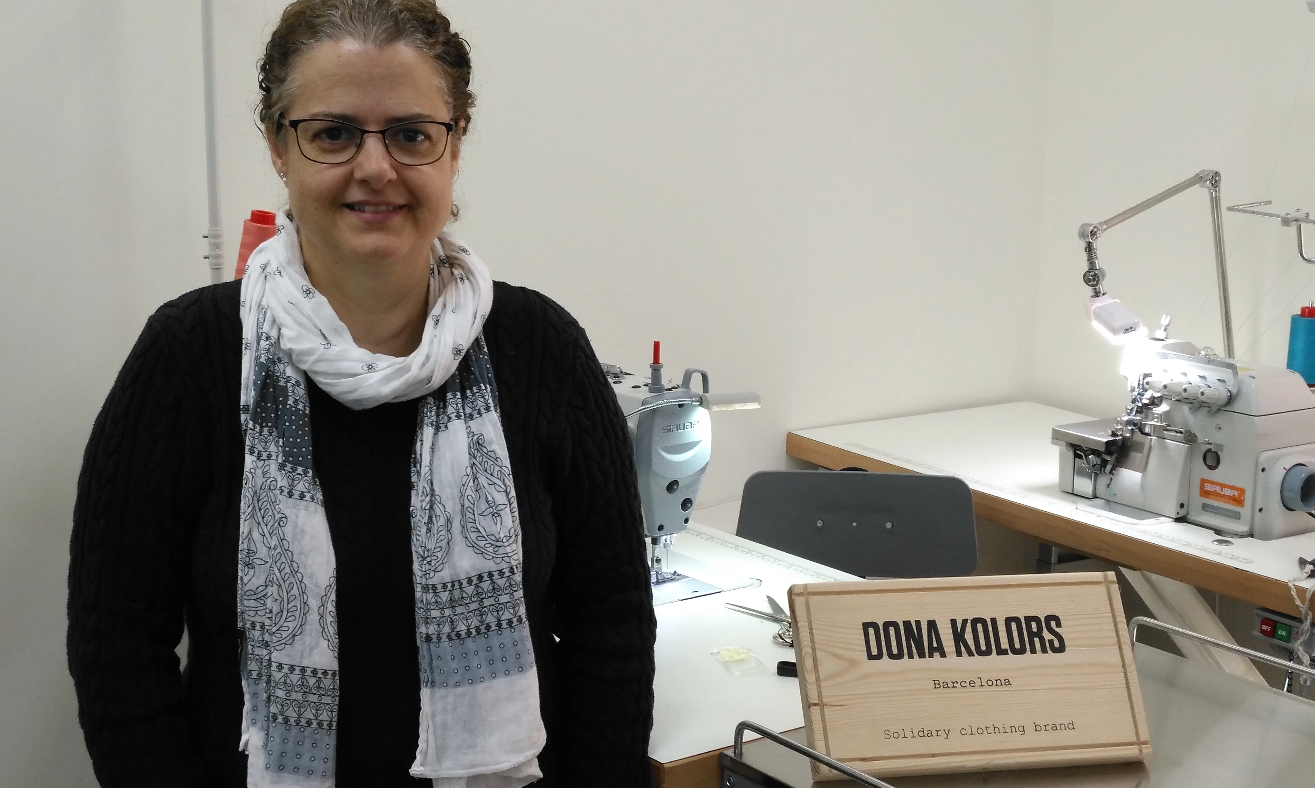 Nieves de León és la directora del Lloc de la Dona i Dona Kolors. Font: Nieves de León