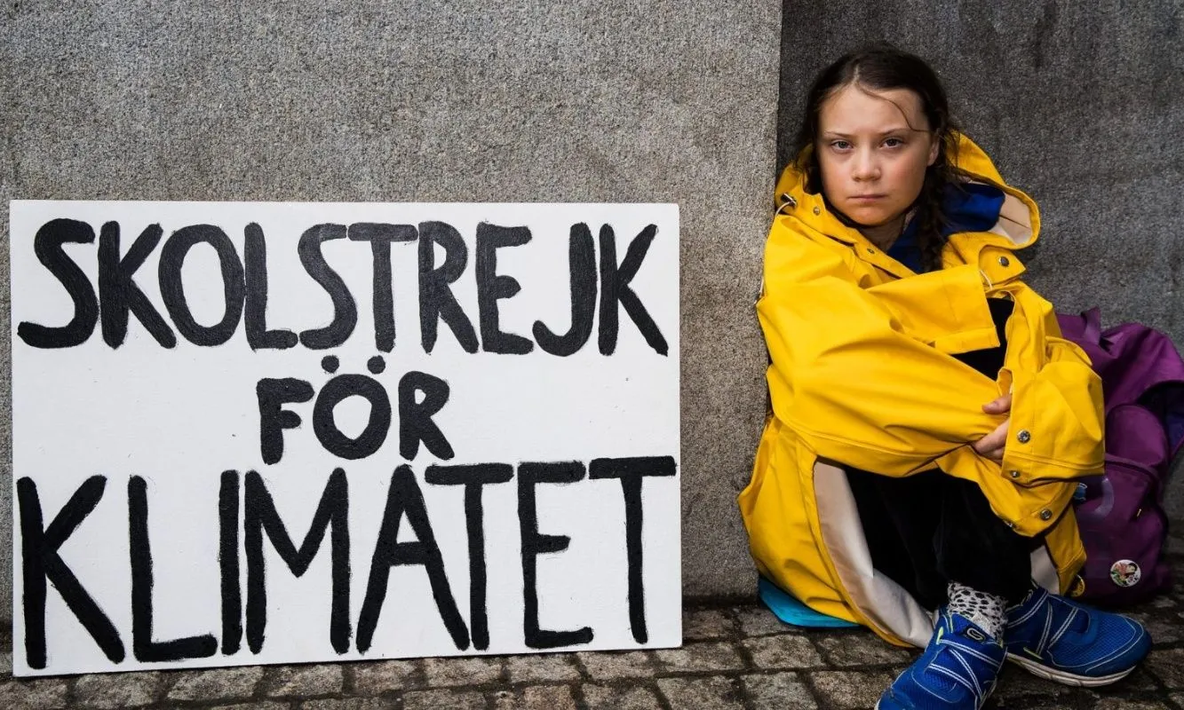 L'activista contra el canvi climàtic, Greta Thunberg, estrena llibre