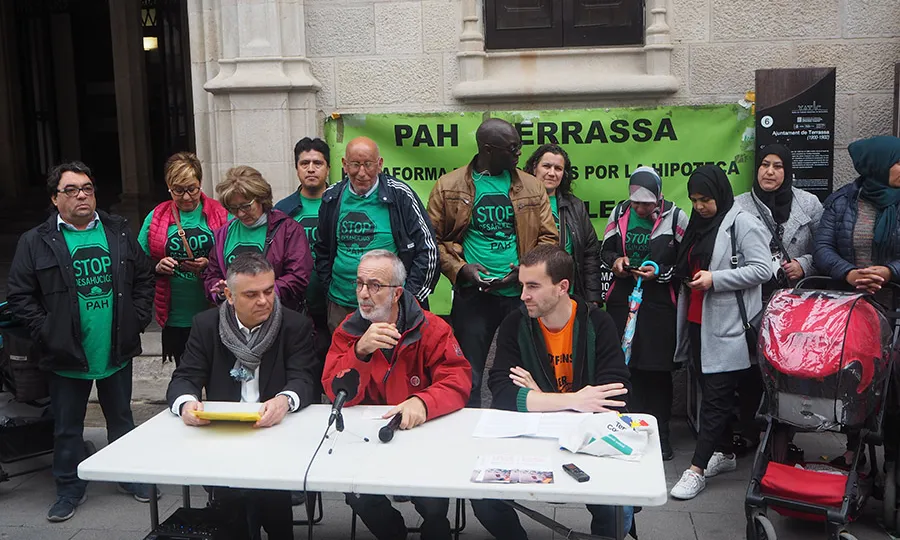 Roda de premsa de les entitats