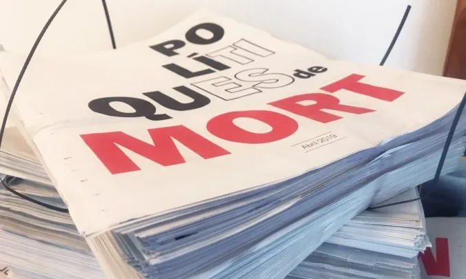 Feix de la publicació que reparteix la plataforma