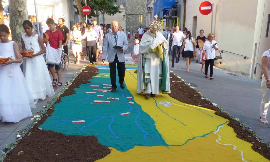 Catifes de flors del Corpus