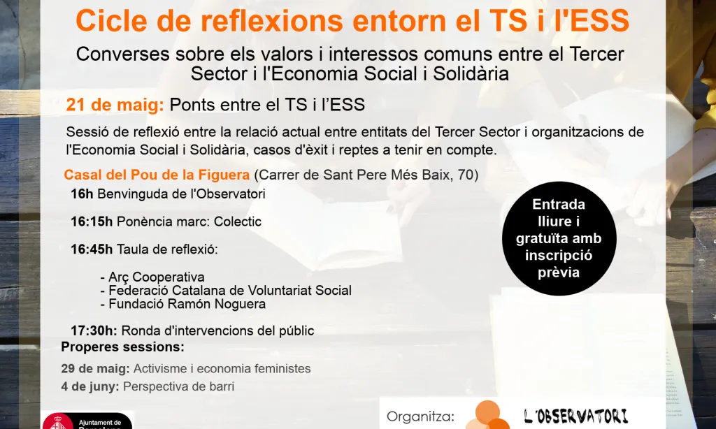 Cartell 'Ponts entre el TS i l’ESS'
