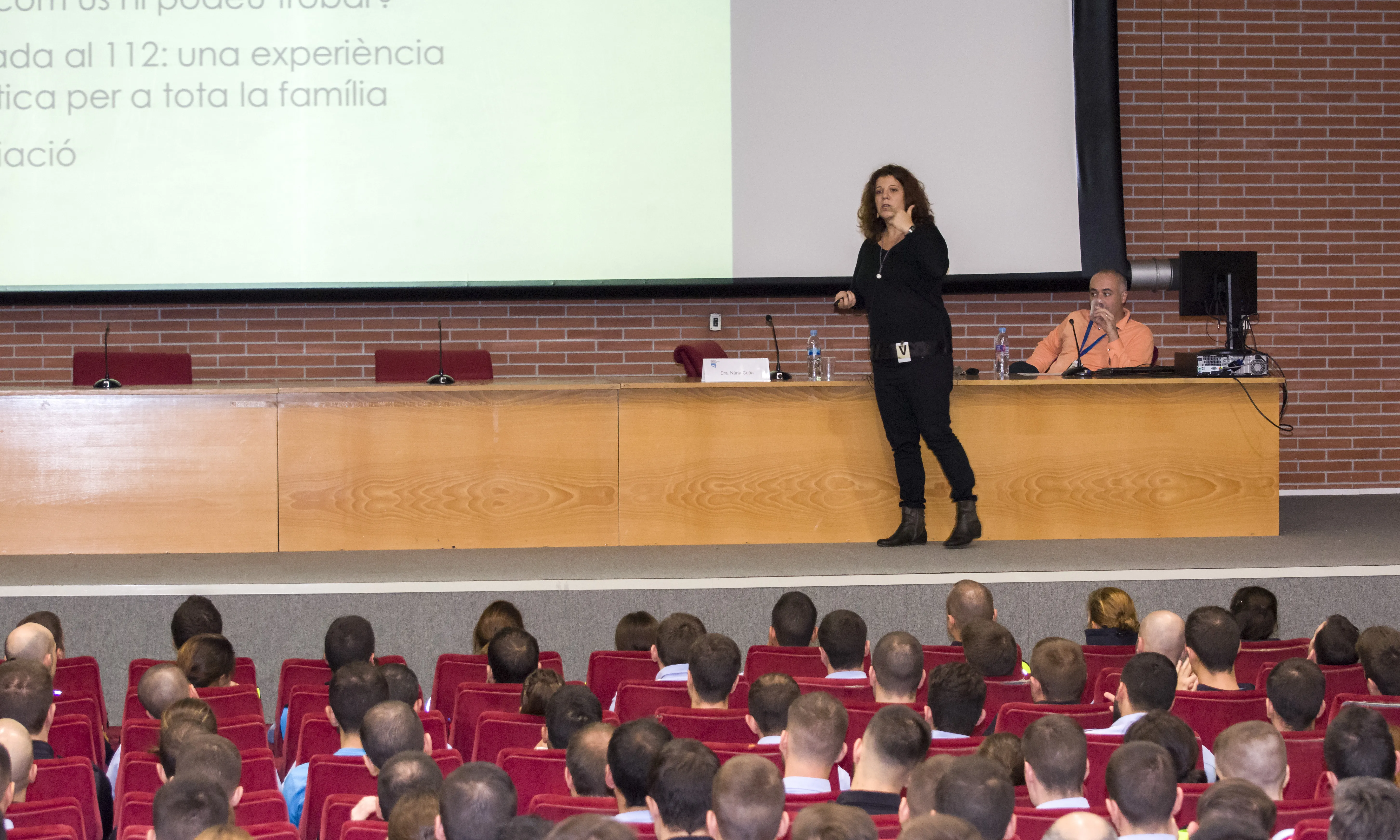 Formació que vam fer a l'Escola de Policia de Catalunya
