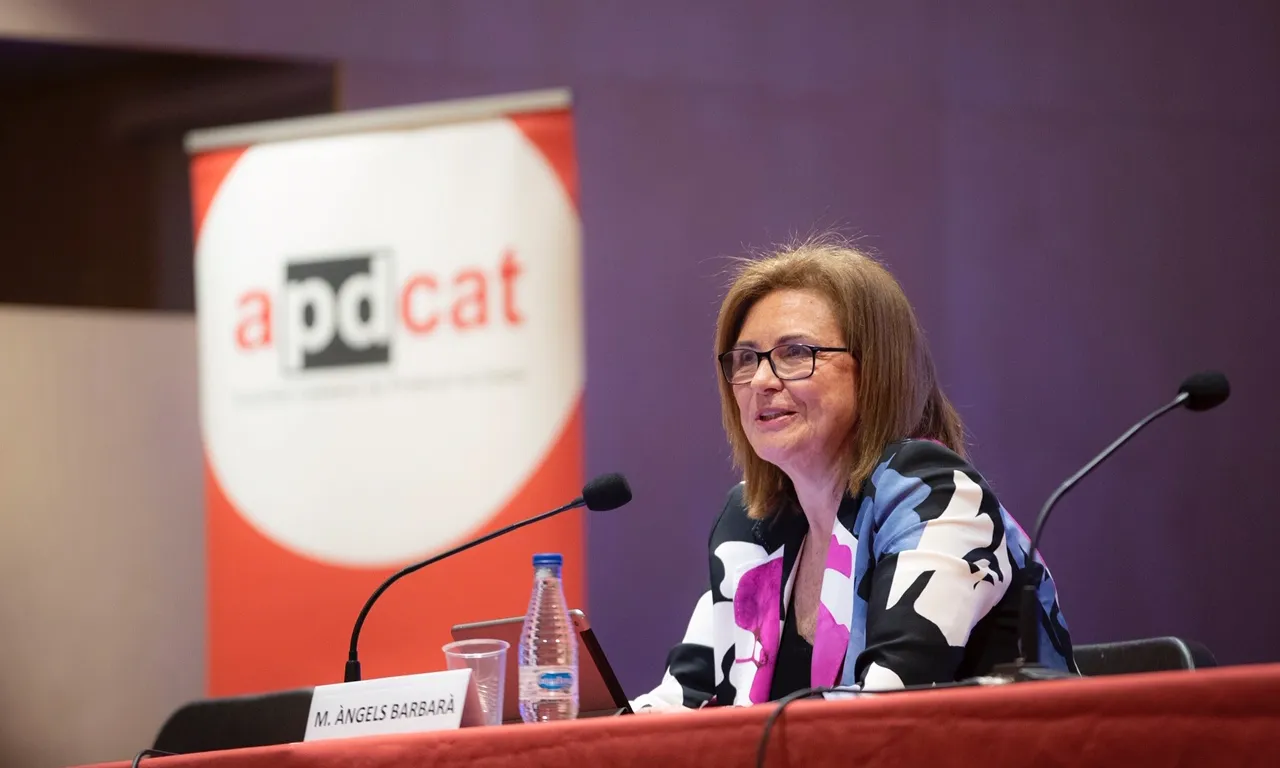 Maria Àngels Barberà, directora de l'Autoritat Catalana de Protecció de Dades (ACPD). Font: ACPD.