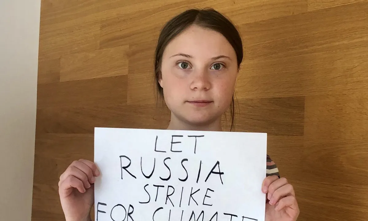 Greta Thunberg Rusia