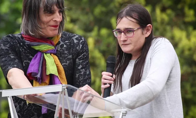Imatge de l'acte reivindicatiu celebrat a Sabadell. 