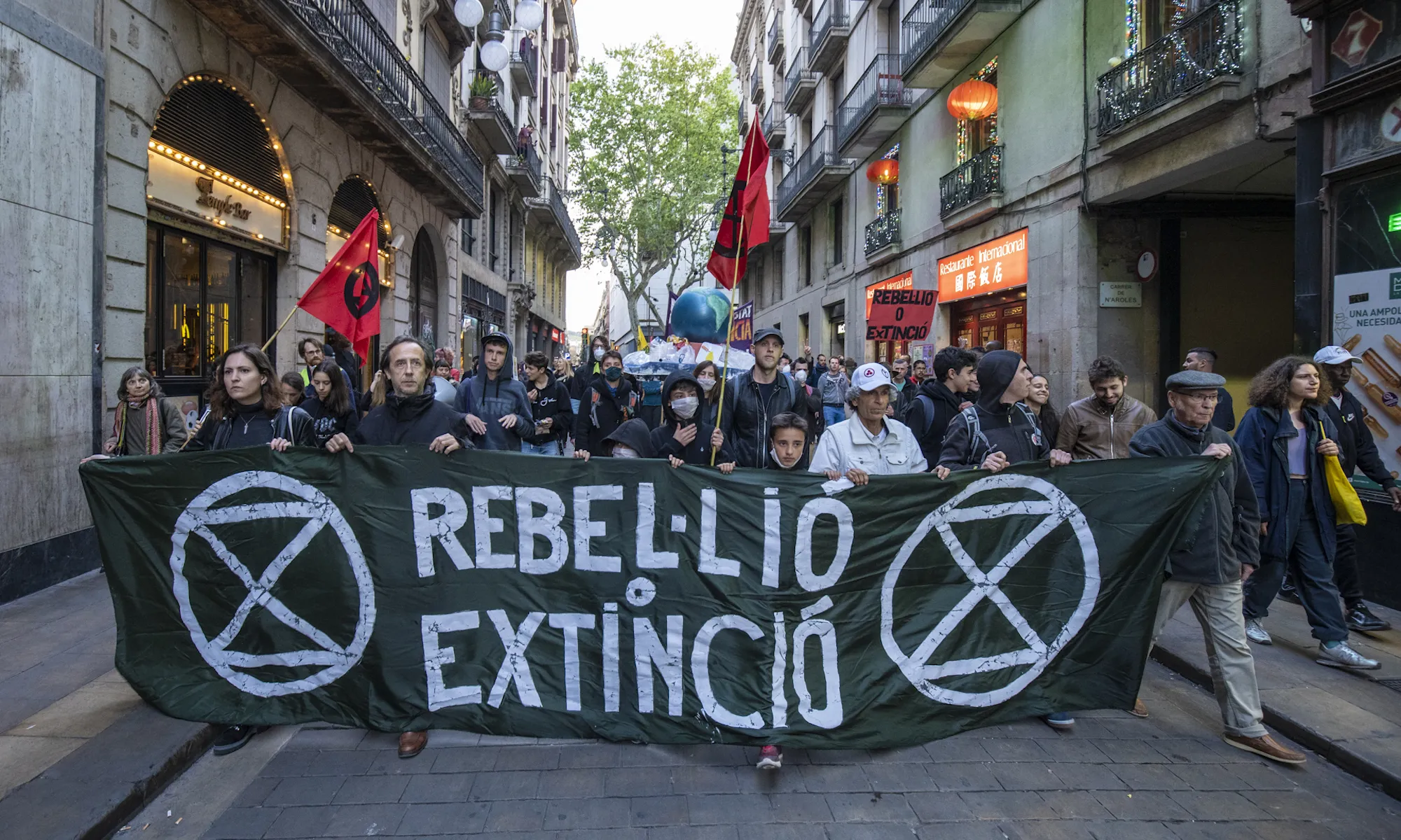 manifestació pel clima