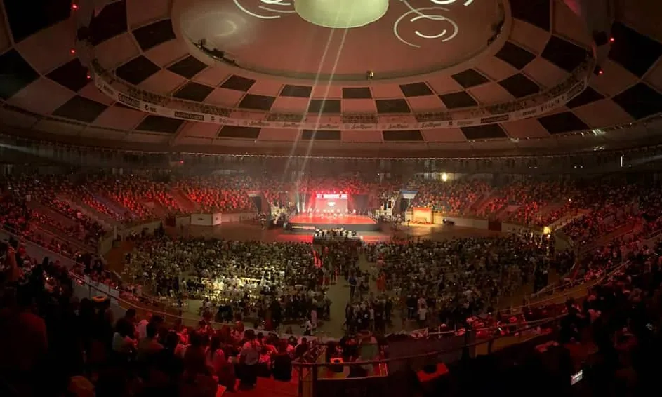 El campionat s’ha celebrat al Tarraco Arena amb un assistència superior a les 5.000 persones. Font: Urban Display.