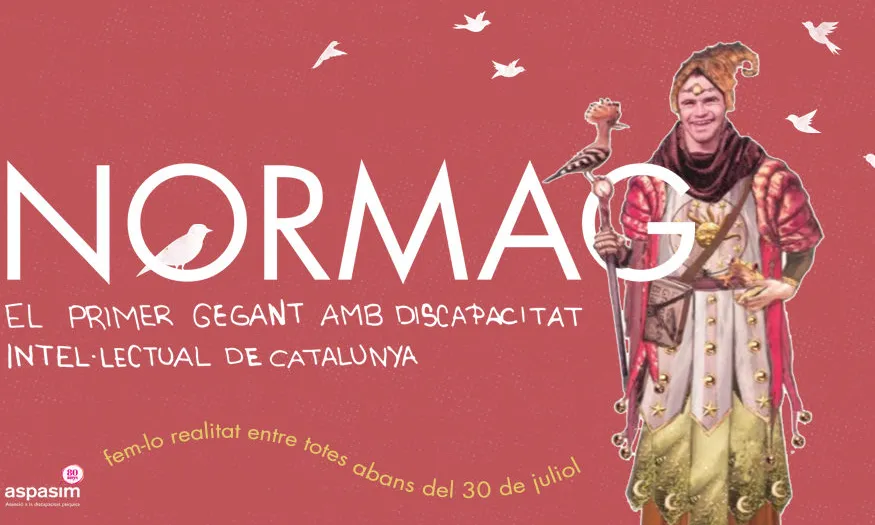 Normag serà el primer gegant amb discapacitat intel·lectual a Cataunya.