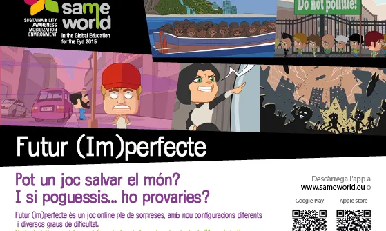 El projecte Same World ha creat material didàctic i de comunicació sobre justícia ambiental per a educació secundària i públic general. 