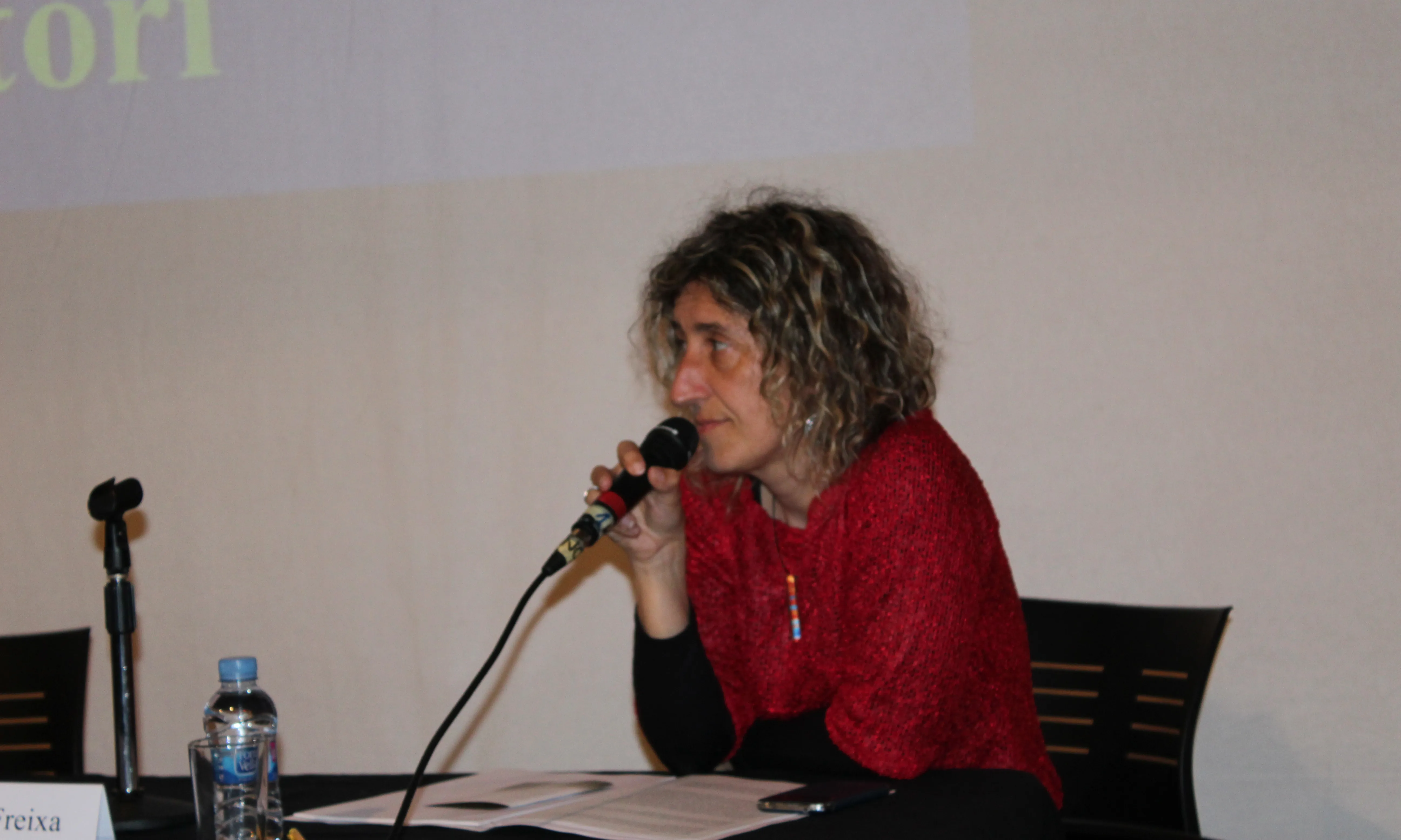 Maria Carme Freixa és la presidenta de l'Associació de Micropobles de Catalunya. Font: AMC.