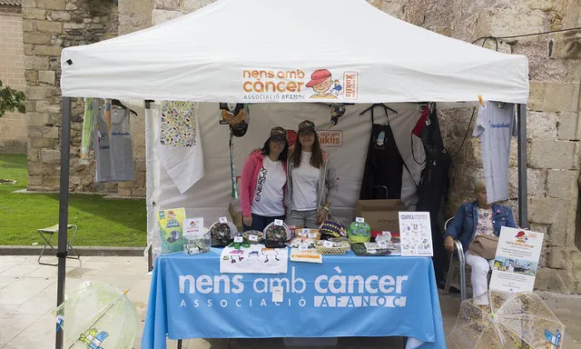 L'AFANOC tindrà un punt d'informació i sensibilització sobre el càncer infantil. 