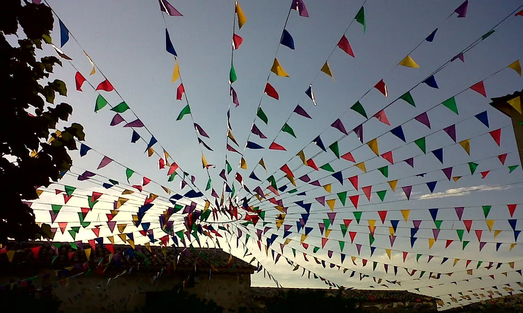 Decoració de festa major.