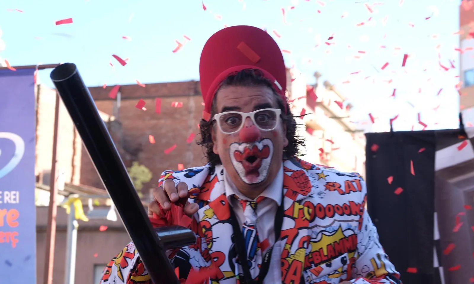Pep Callau en un dels esdeveniments que ha amenitzat