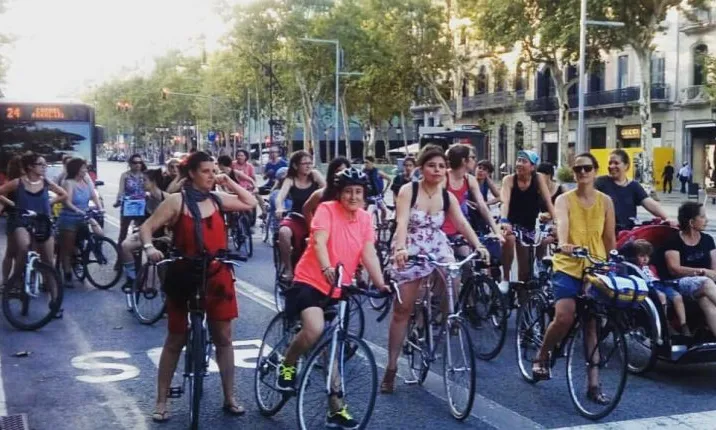Pedalada a Barcelona