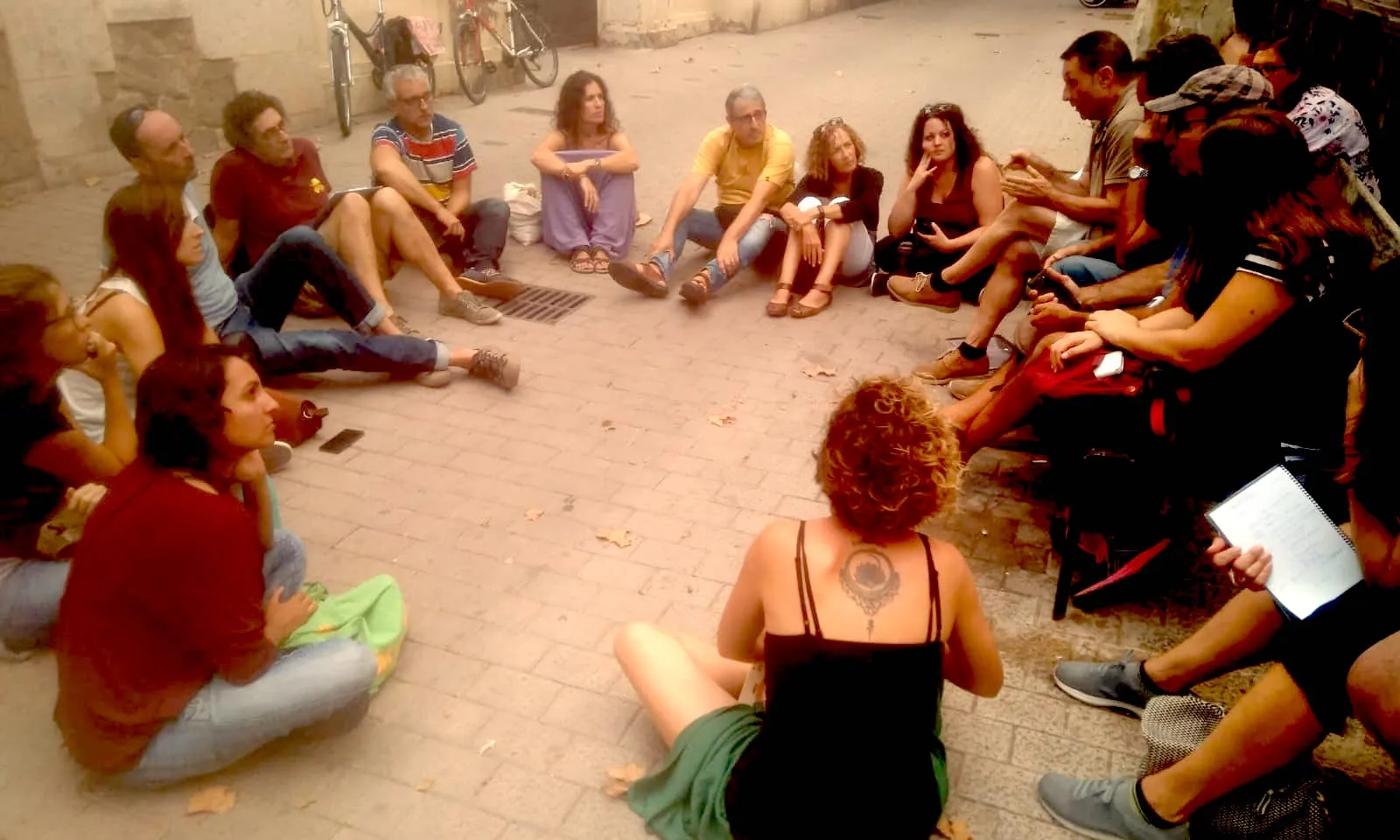 Reunió entitats acte 20 Garraf pel Clima a Vilanova i la Geltrú