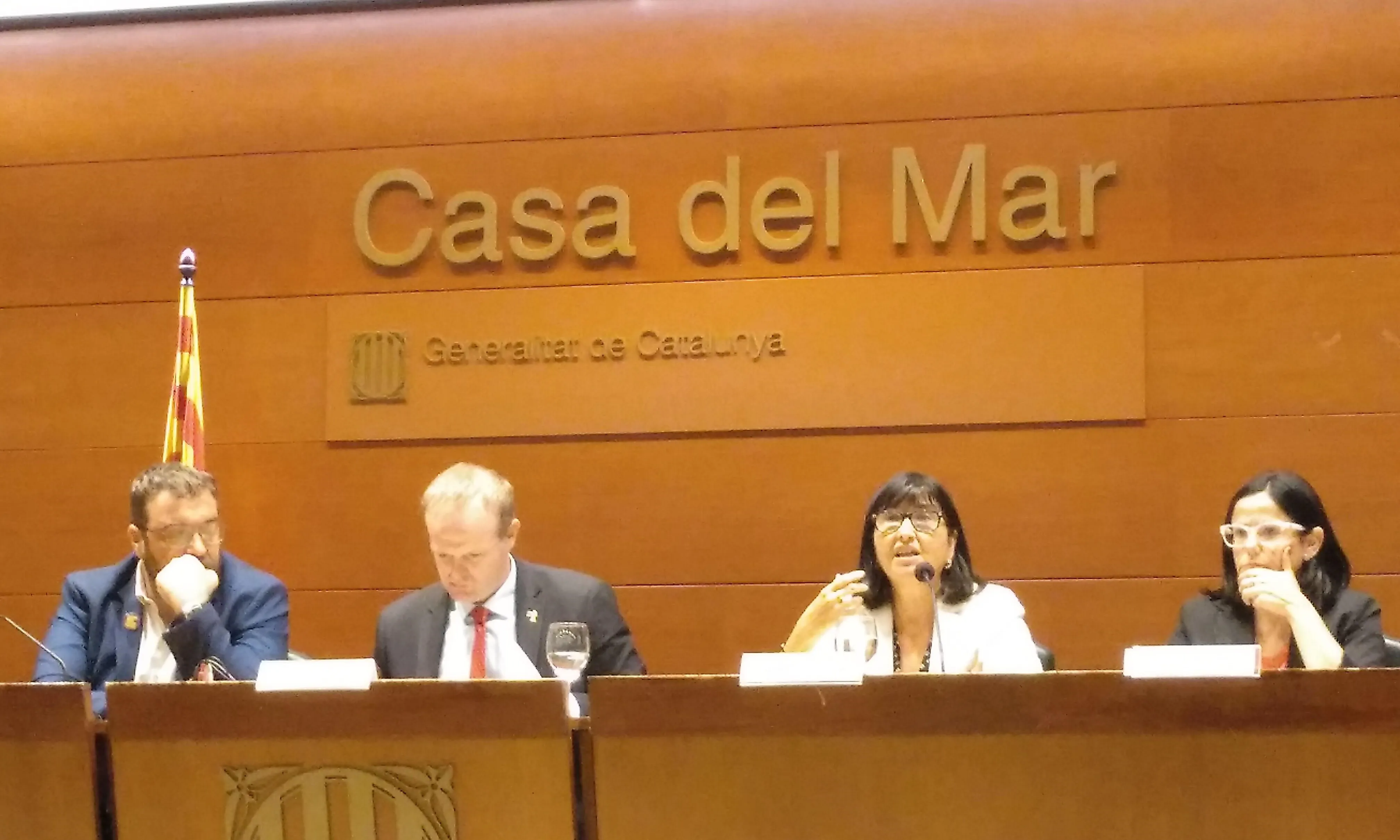 Corretja explica que “les directives europees permetran posar l’accent en la qualitat”. Font: Suport Associatiu.