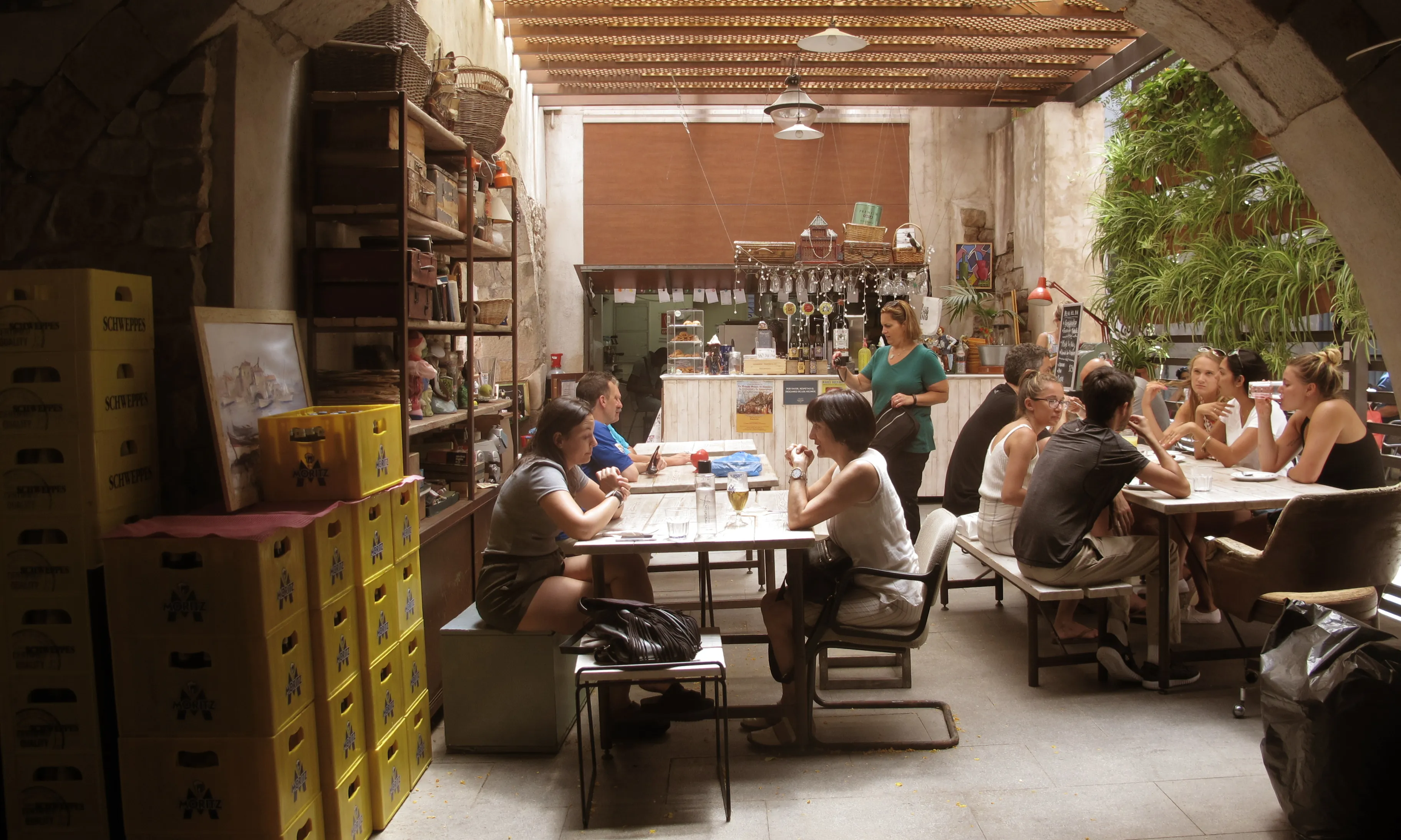 L'interior de l'Espai Mescladís (Santi Palacios)