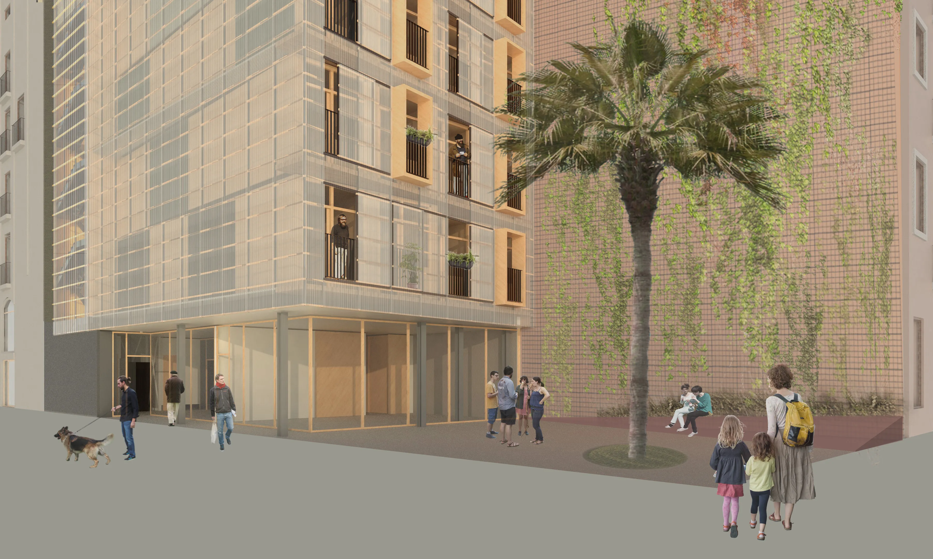 Un dels objectius dels allotjaments provisionals és lluitar contra la gentrificació.