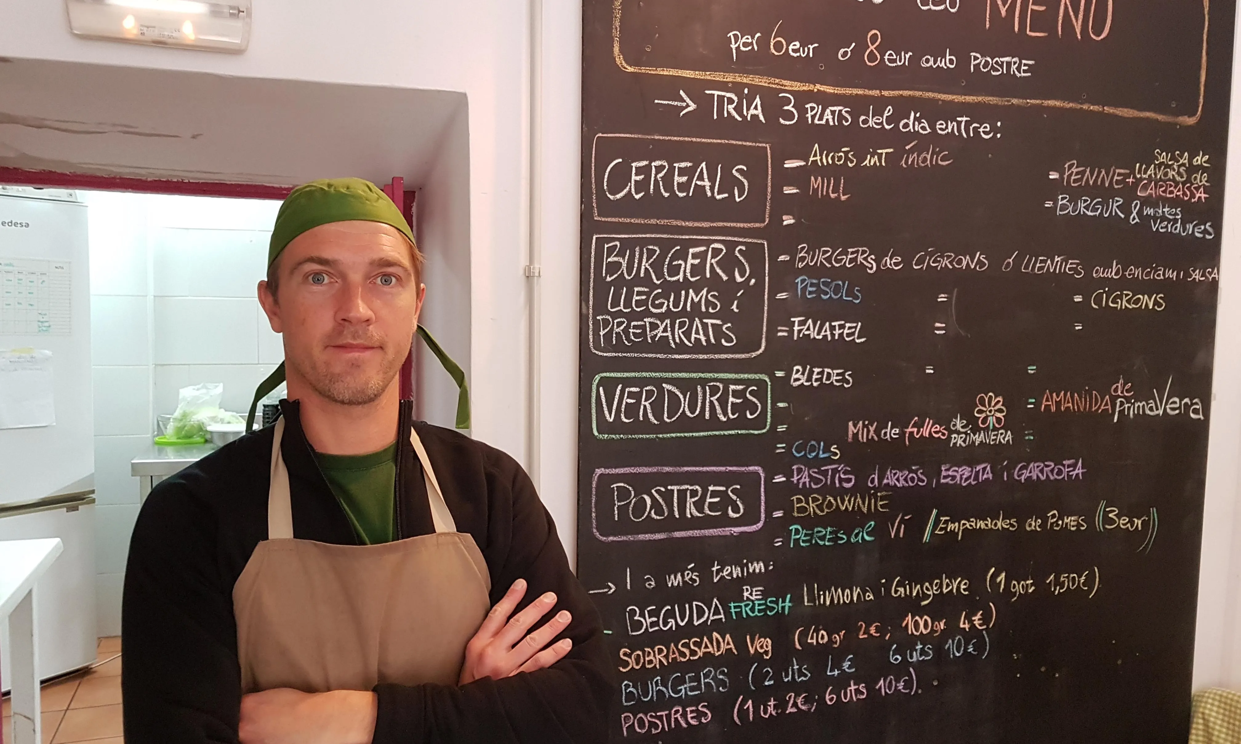 Mattia Schiaulini va crear el projecte fa 10 anys. Font: Vilanova Blog.