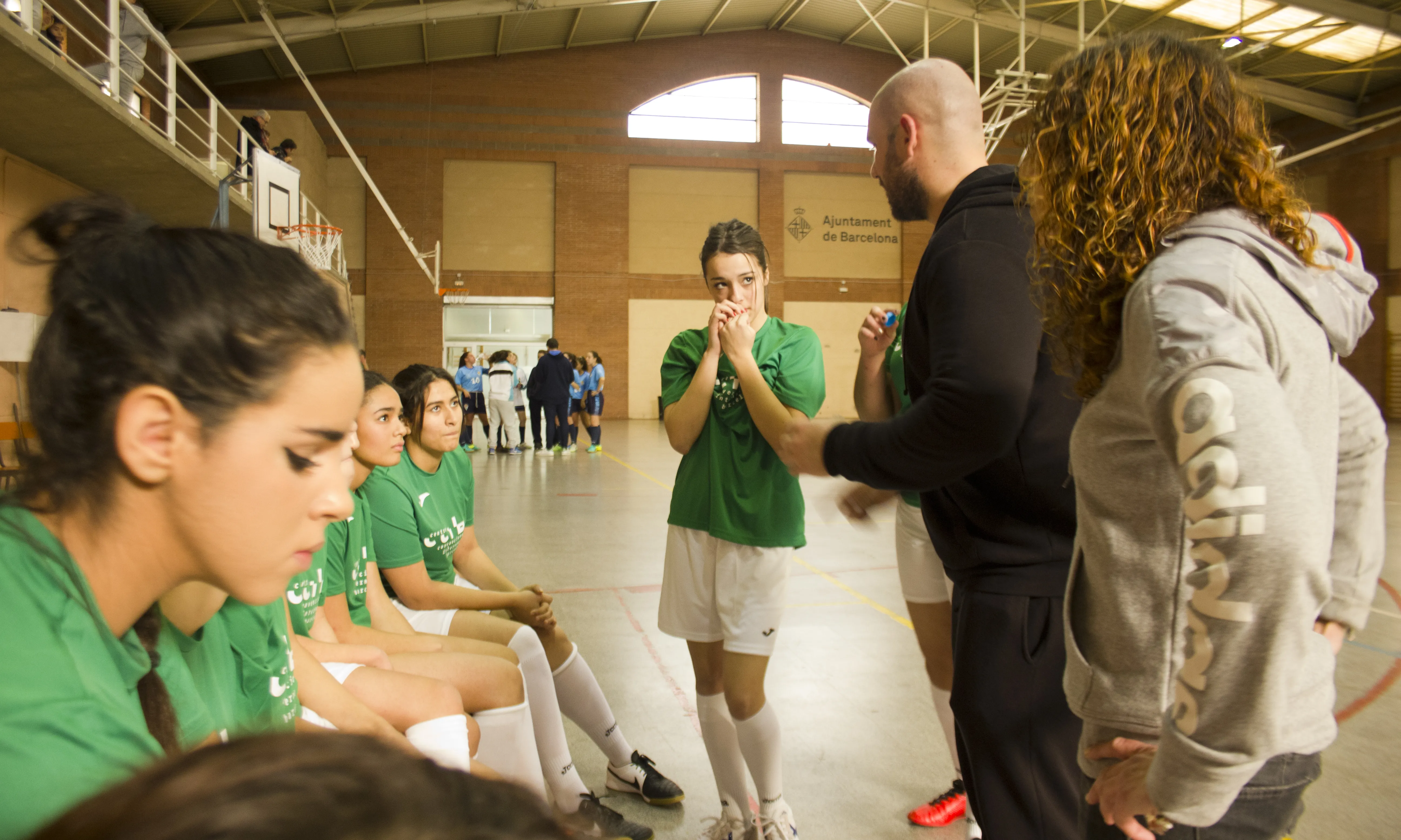 Més de 150 infants i joves conformen el projecte 'Escola Social de Futbol Inclusiu' de la Fundació Trinijove