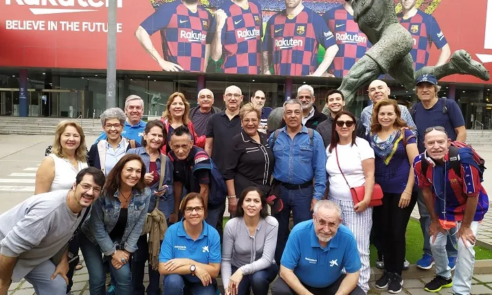 Visita intercultural e intergeneracional al Museo del Barça