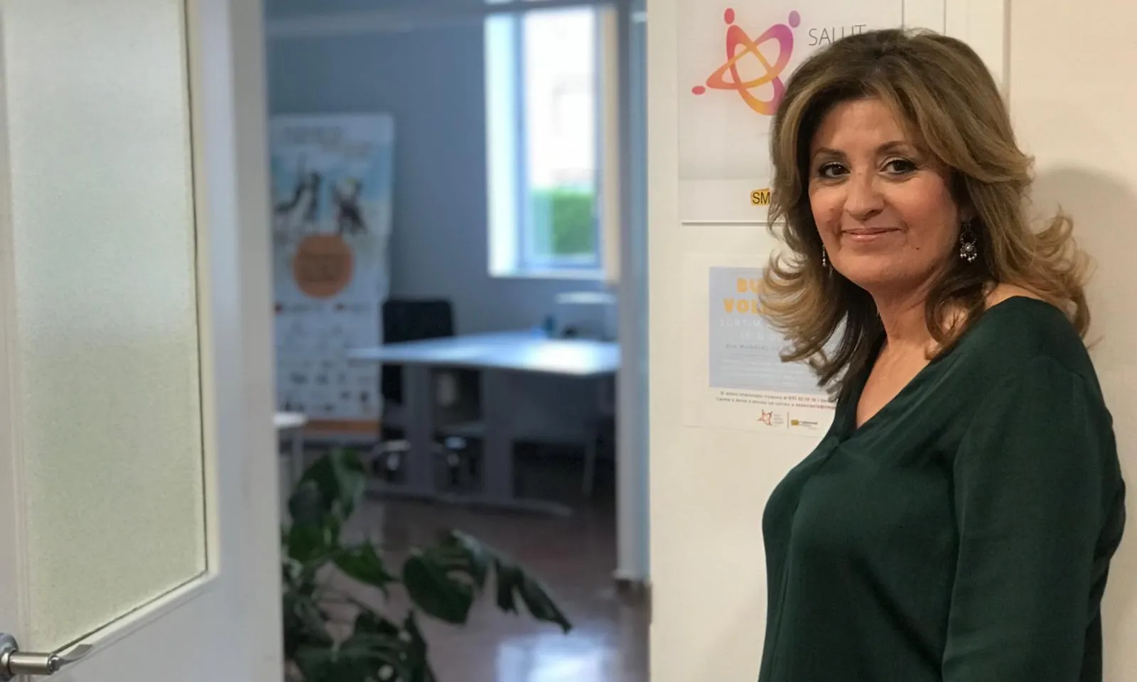 Eva Barta, presidenta de l'associació Salut Mental Ponent.