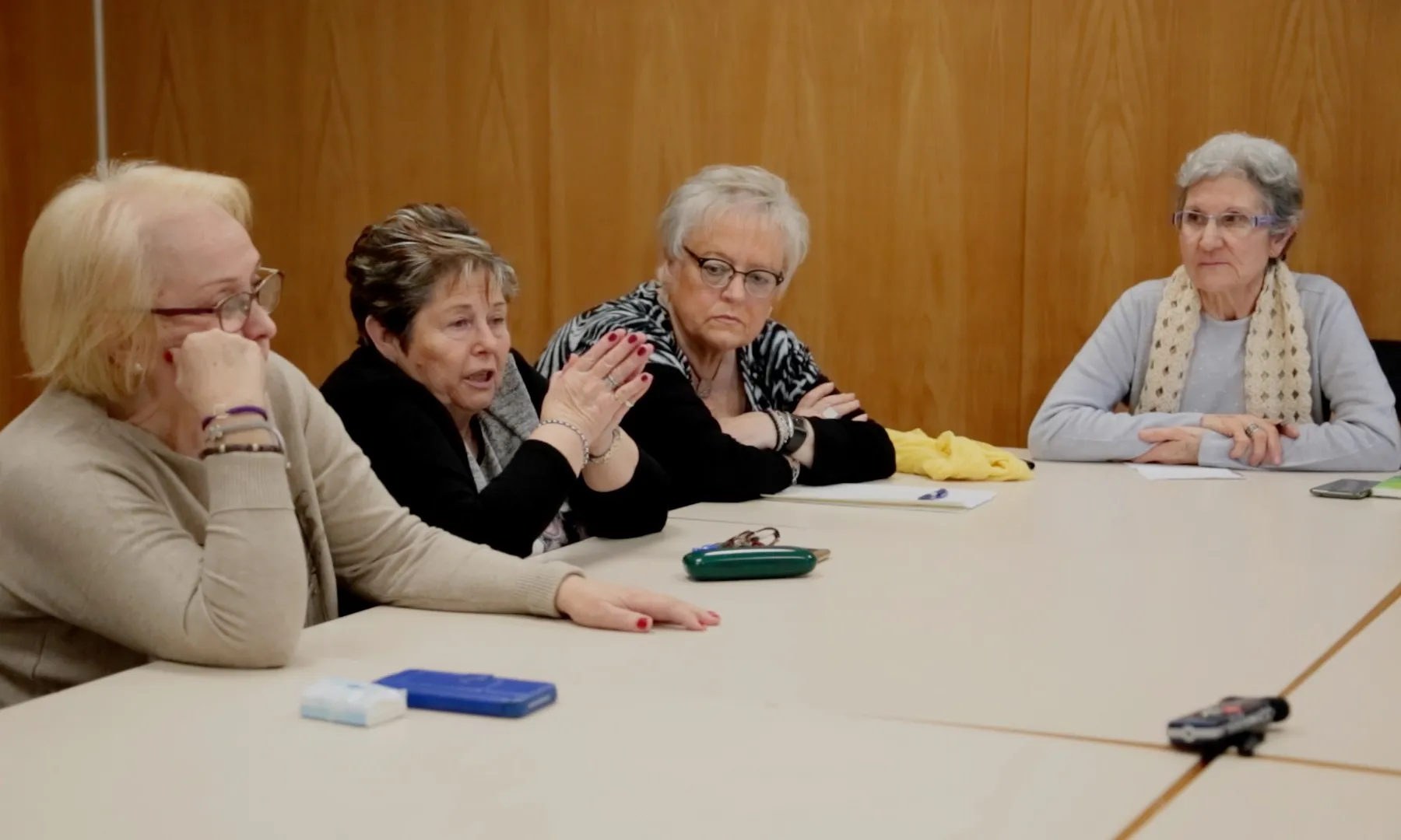 Projecte 'Donants de memòria' amb dones del barri de La Font de la Guatlla de Barcelona.