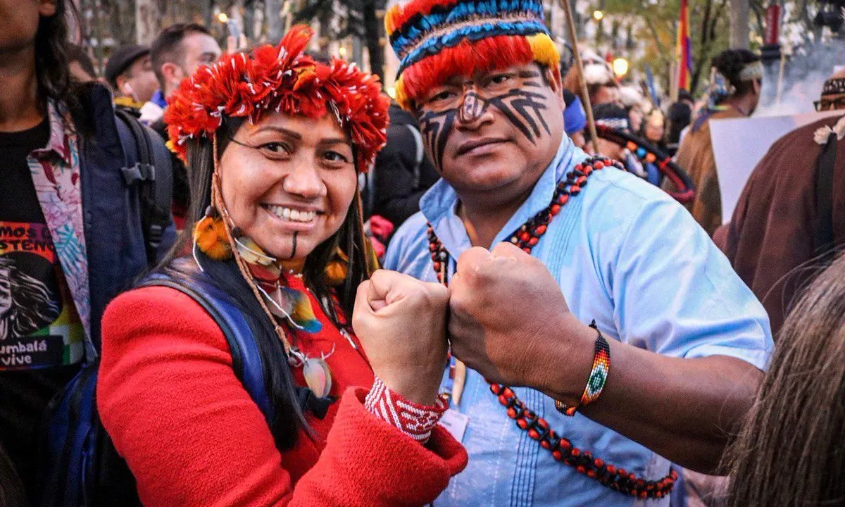 La Cimera Social pel Clima dona veu a les comunitats indígenes.