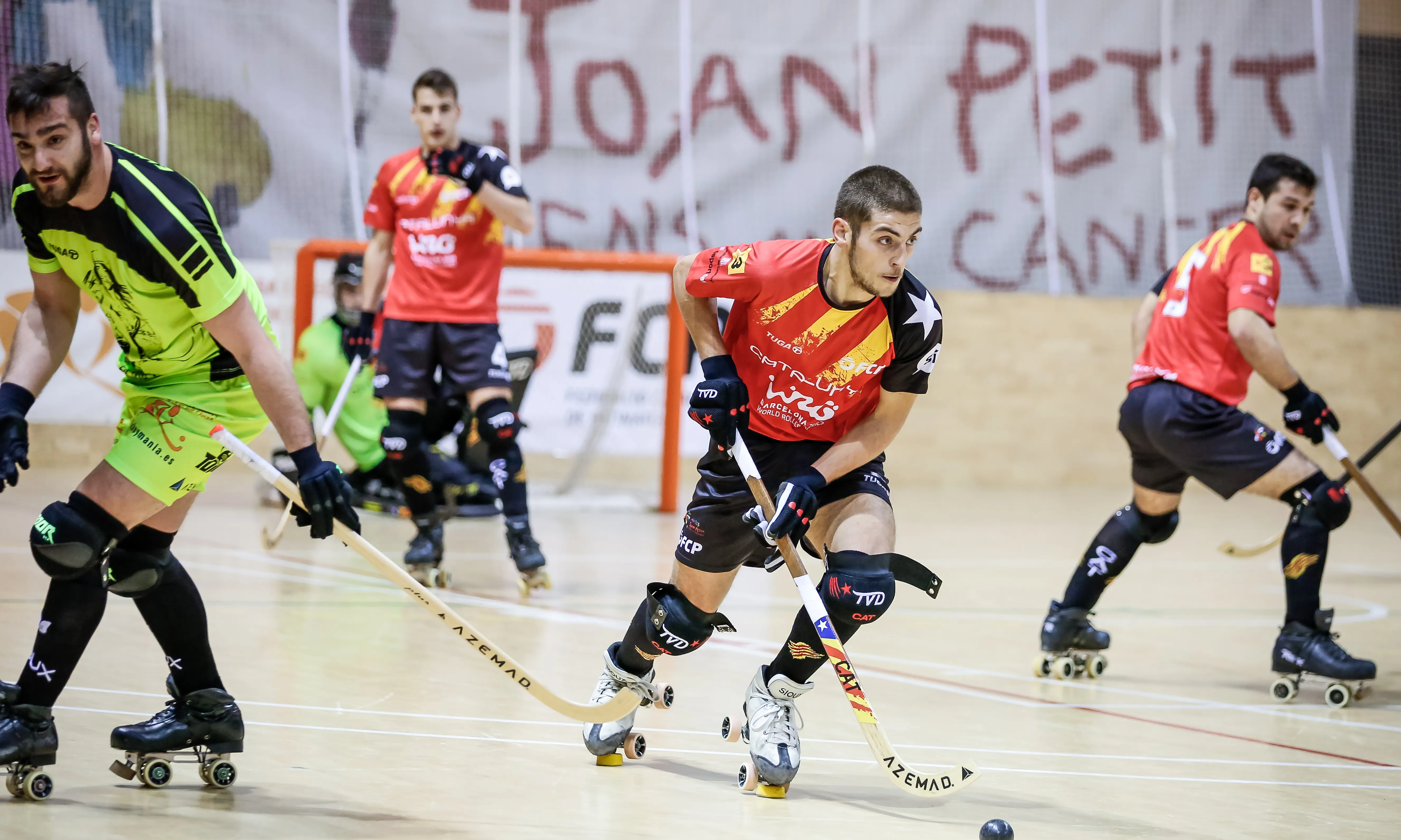 Partit de l'edició del 2017 del 'Nadal sobre rodes'.