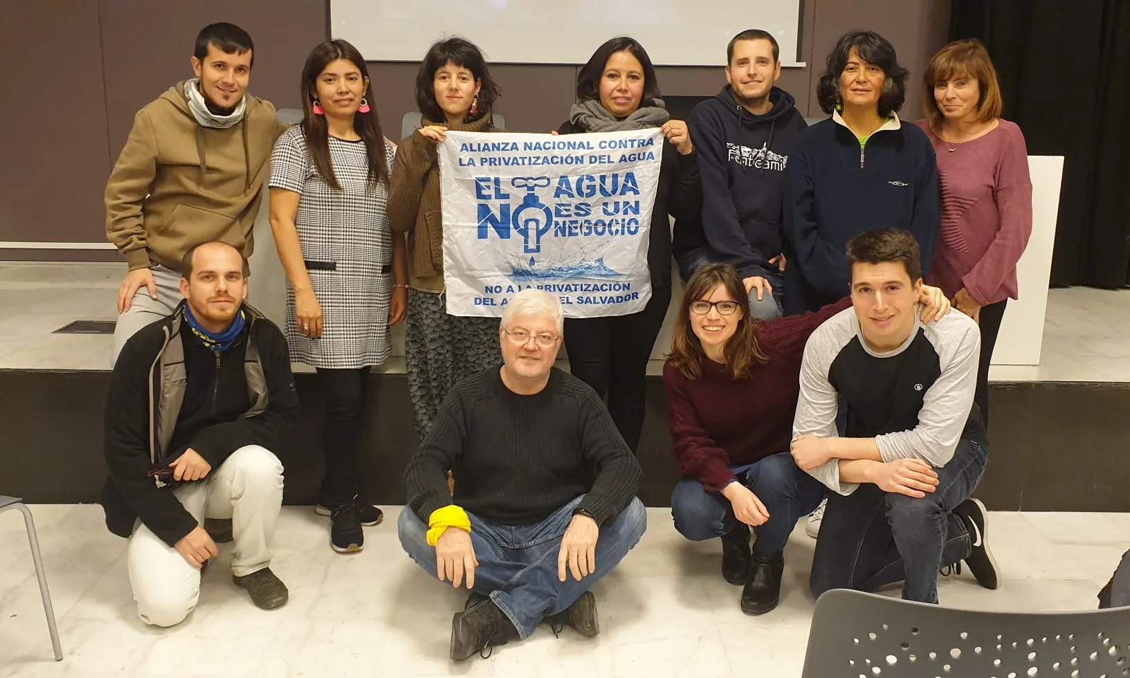 Naturalistes de Girona van convidar UNES a fer una xerrada.