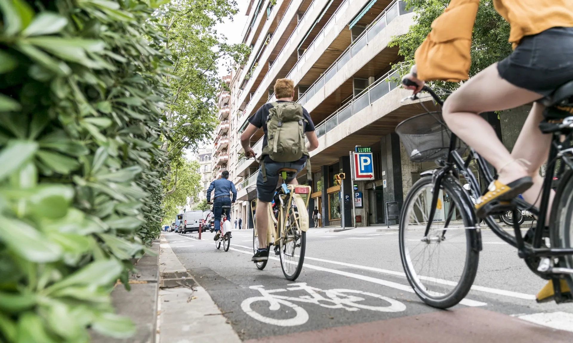 El document que acompanya la declaració preveu augmentar els carrils bici. Font: Ajuntament de Barcelona.