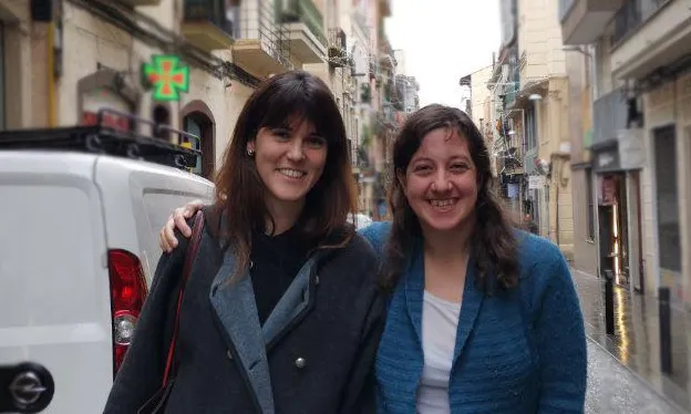 Adriana Pérez i Marta de Muga, directores del Festival Inclús