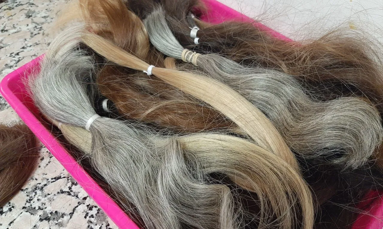 Blens (o flocs) de cabell per a perruques