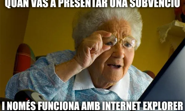 MEME de la campanya #NoSiguisGAFAM de la XES