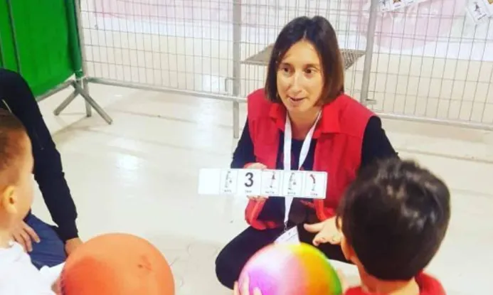 Mònica Bellido, presidenta i educadora infantil de l'Associació Supera't. 