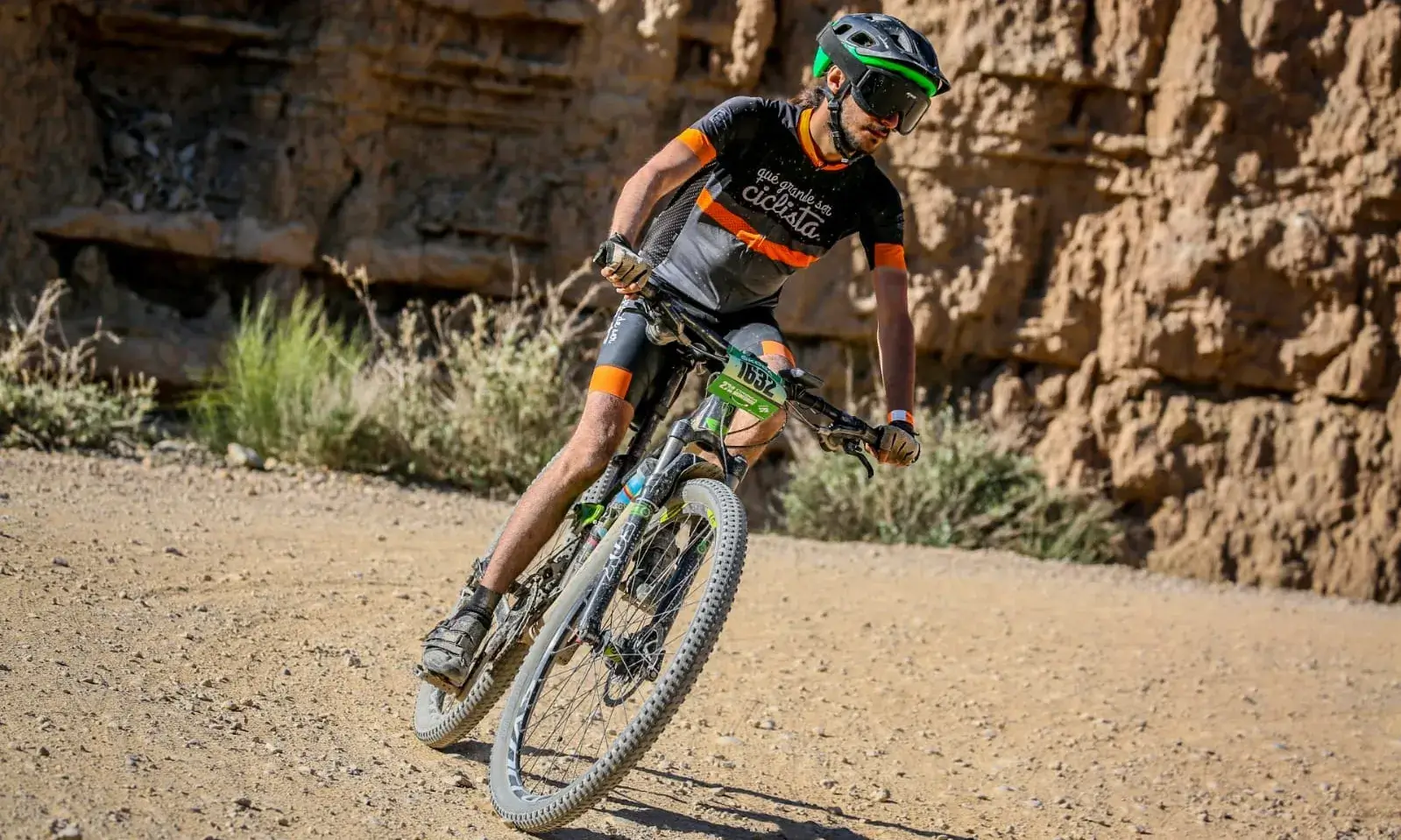 Actualment, en Víctor es prepara per competir a la cursa de bicicleta de muntanya més dura del món. Font: Víctor González.