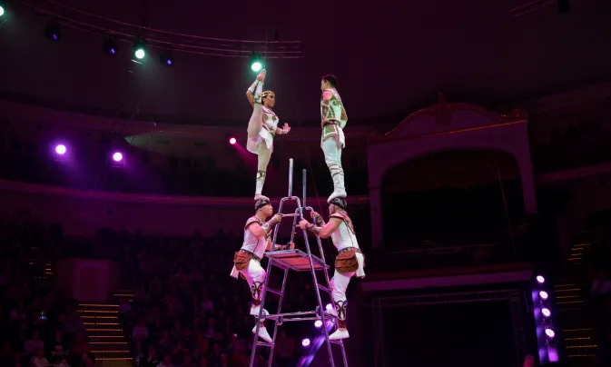 La Hassak Troupe serà una de les atraccions del Festival de Circ Elefant d'Or.
