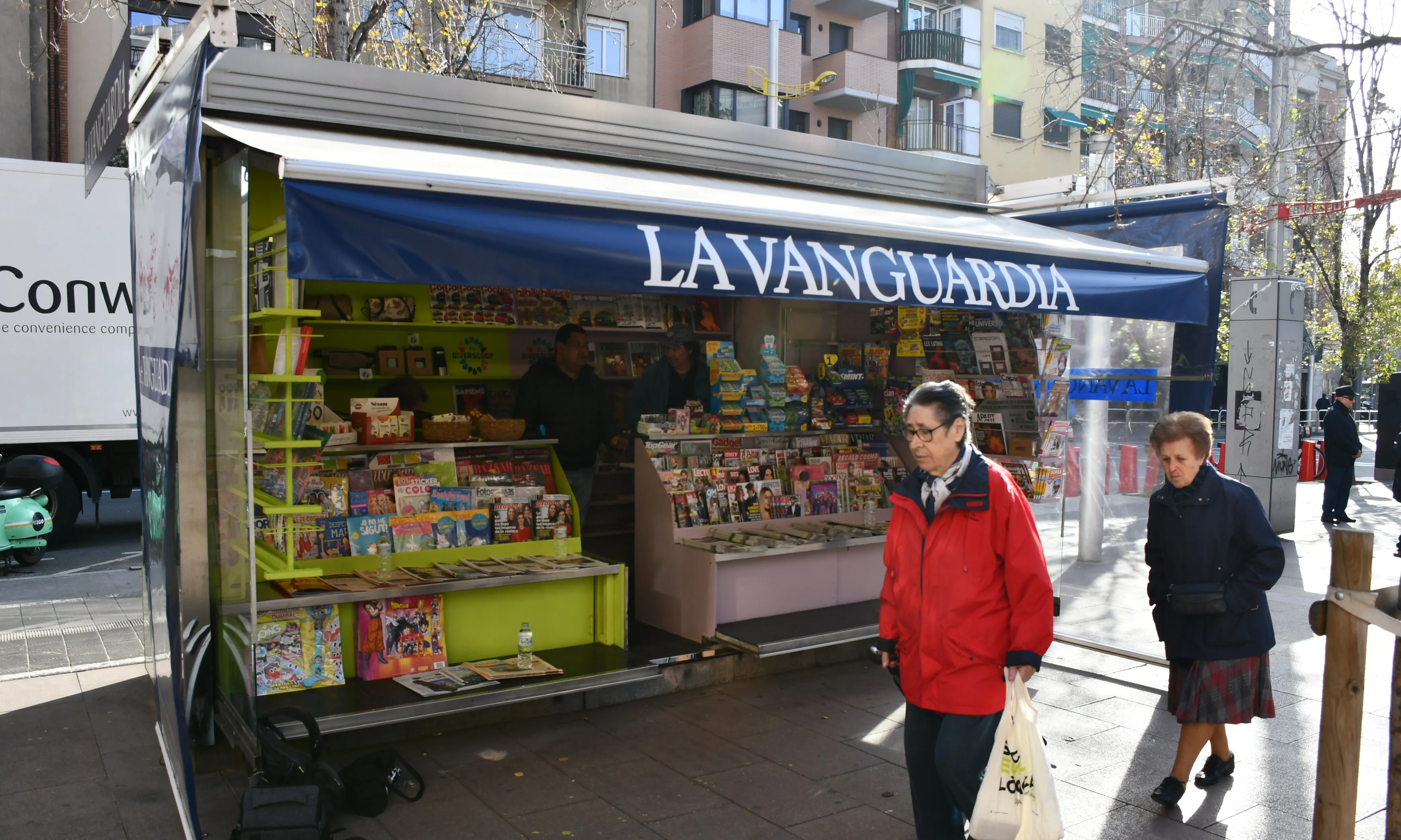 Entre el 2020 i el 2021 es reactivaran un total de 10 quioscos. Font: Suport Tercer Sector.