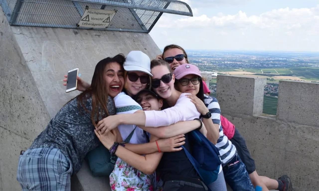 Una de les coses que més li va agradar va ser compartir l'experiència amb persones de diferents cultures i aprendre d'elles. Font: Roser Colell.