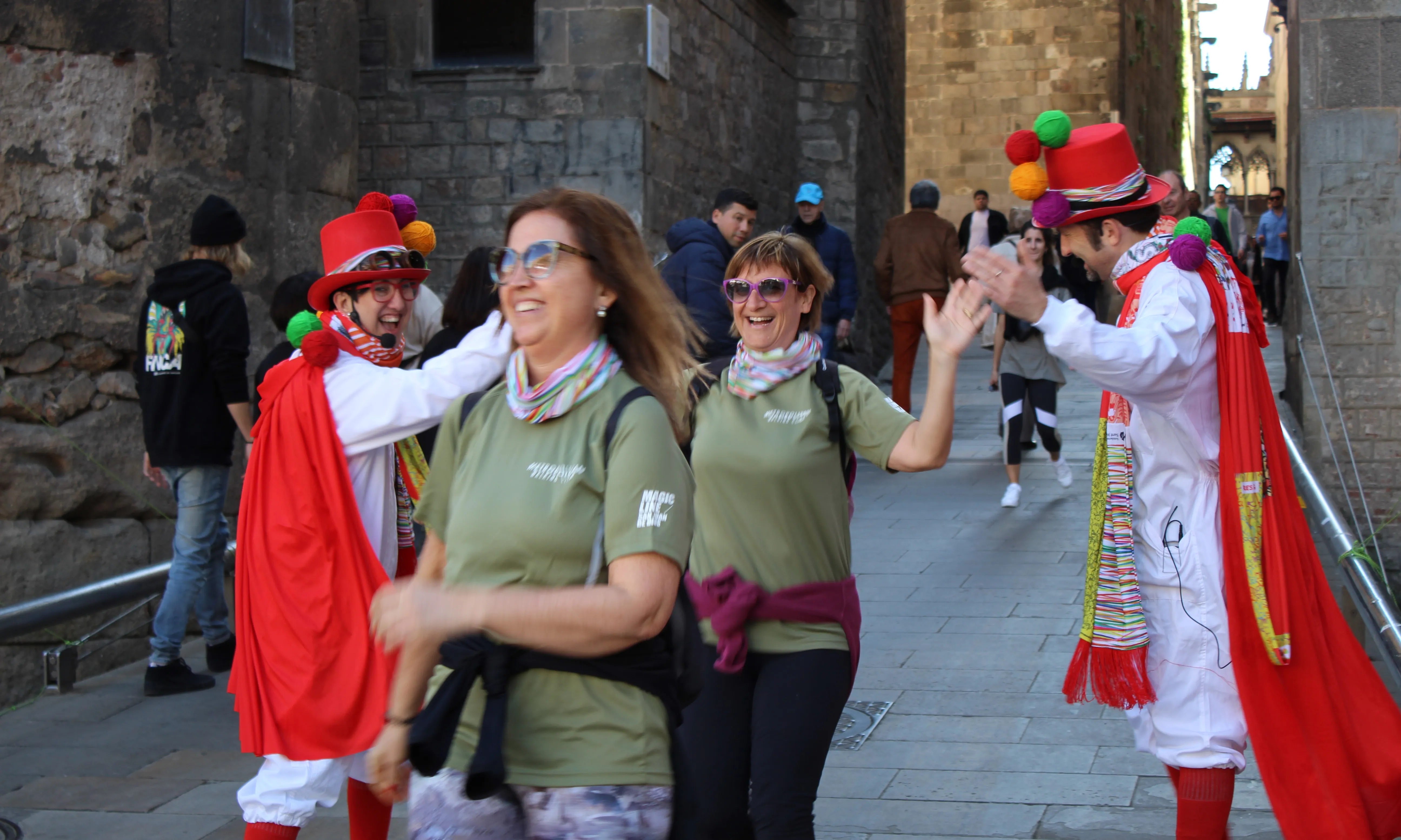 La Magic Line és una mobilització ciutadana oberta a empreses, escoles, entitats i ciutadania en general.