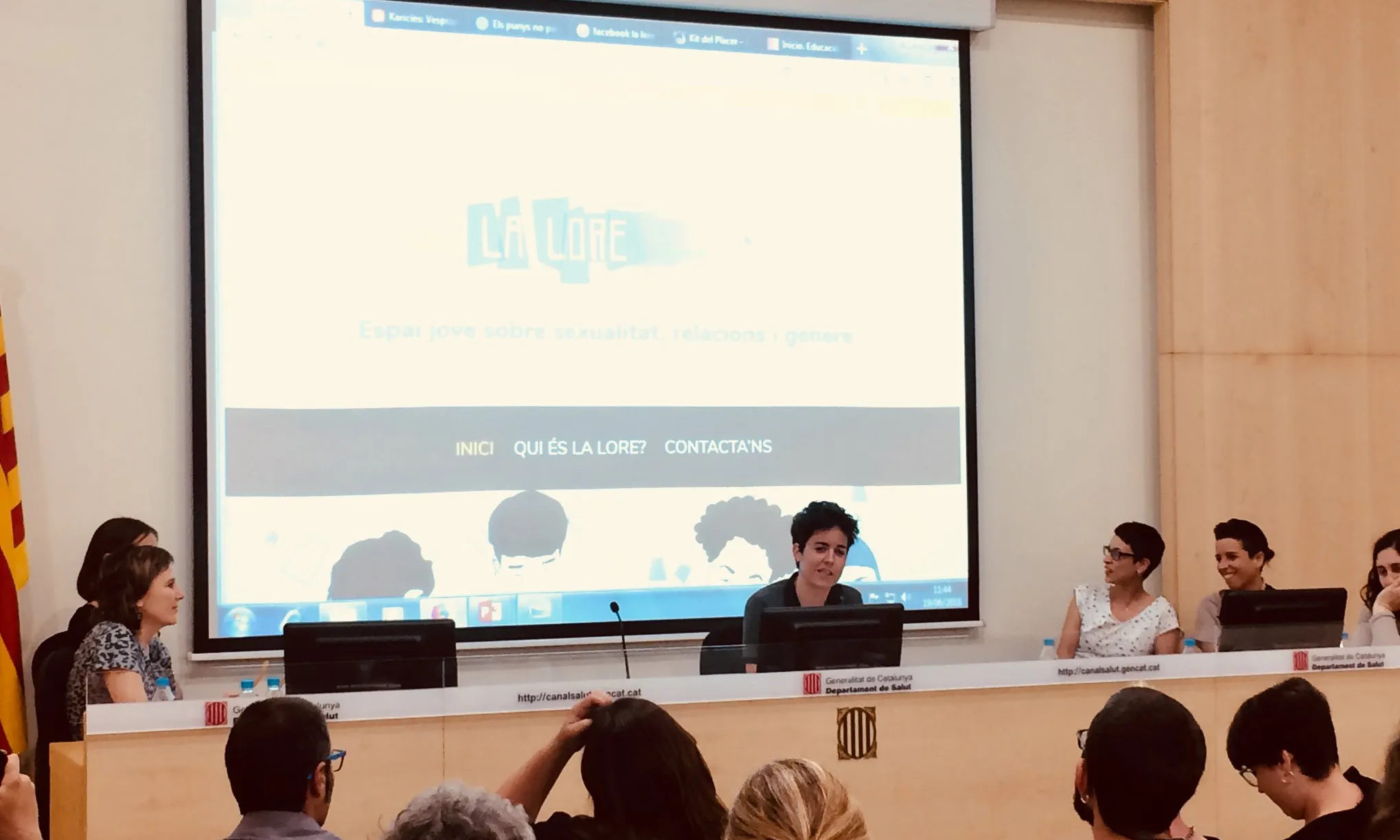 La Lore és un espai més íntim on fer les preguntes que als tallers no t’atreveixes a fer.