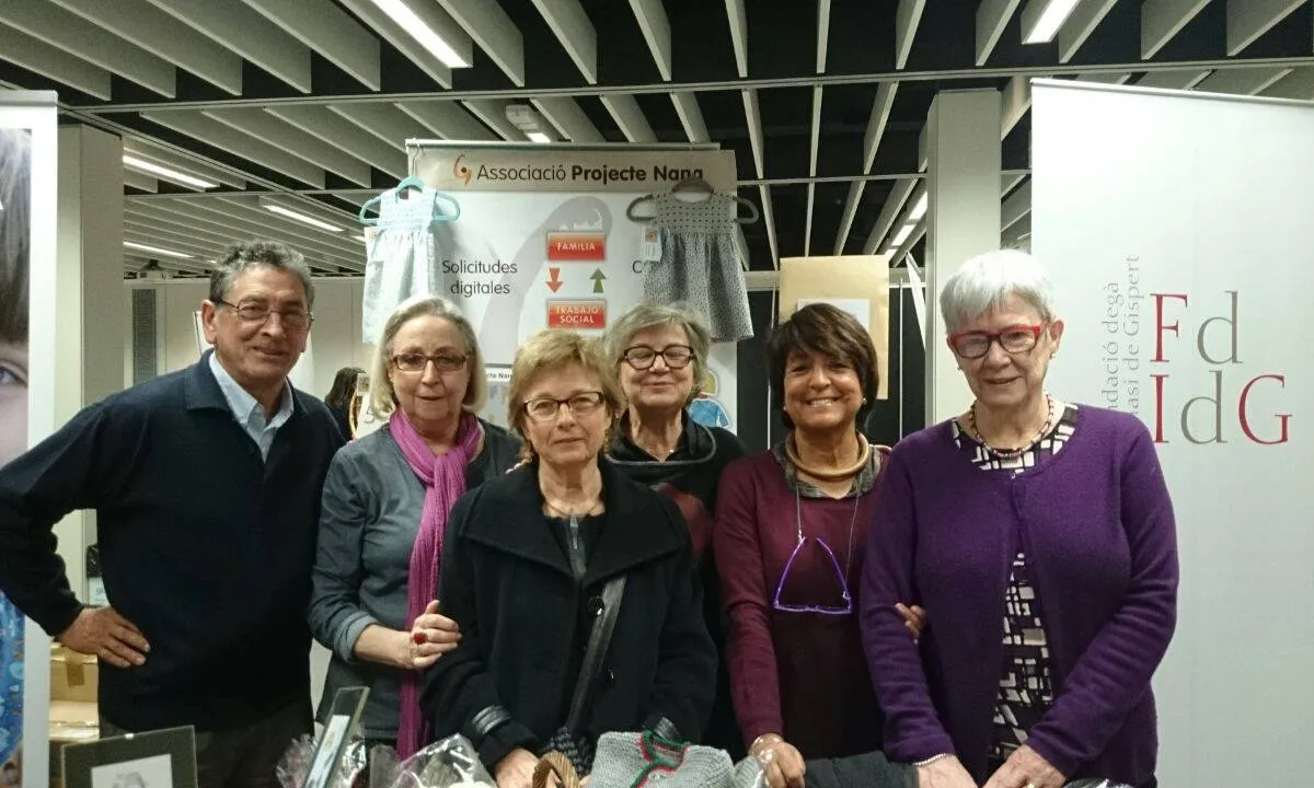 Membres de l'Associació Projecte Nana